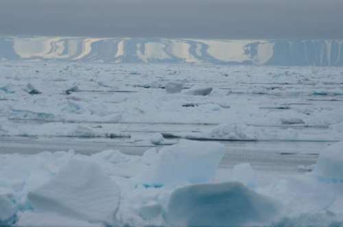 Ice World Mirage (Photo by Carl Safina)
